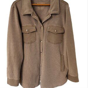 ALTAR'D STATE Women's Oversized Copper Shacket Size Medium Like New